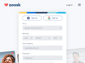 'zoosk.com' screenshot