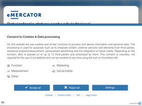 'emercator.com' screenshot