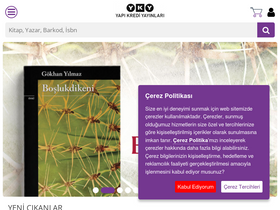 'yapikrediyayinlari.com.tr' screenshot