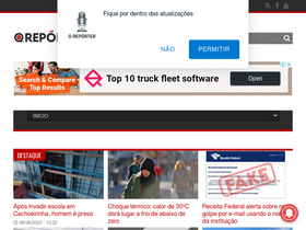 'oreporter.net' screenshot