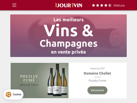 '1jour1vin.com' screenshot
