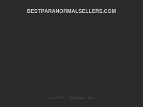 bestparanormalsellers.com