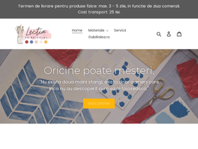 lectiadebricolaj.ro homepage screenshot
