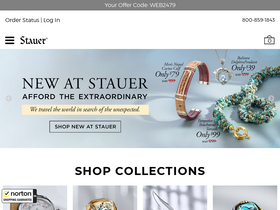 'stauer.com' screenshot