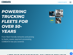 'comdata.com' screenshot
