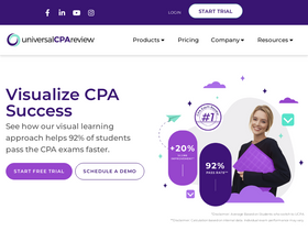 'universalcpareview.com' screenshot