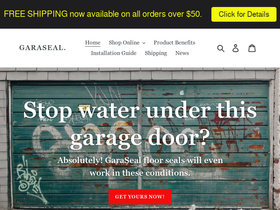 garaseal.com.au homepage screenshot