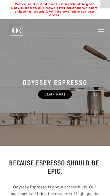 odysseyespresso.com
