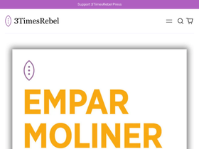 3timesrebel.com homepage screenshot