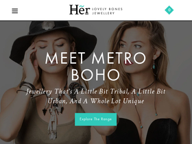 herlovelybones.com.au homepage screenshot