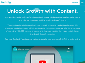 'iptvsmarterspro.contently.com' screenshot