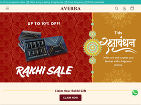 averra.in homepage screenshot