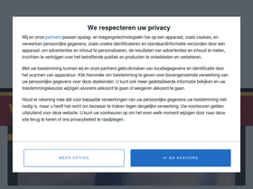 'voetbalbelgie.be' screenshot