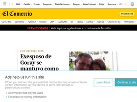 'elcomercio.pe' screenshot