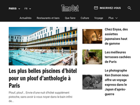 'timeout.fr' screenshot