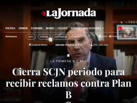 'jornada.com.mx' screenshot