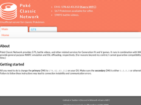 'pkmnclassic.net' screenshot