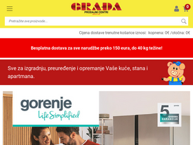 'gradja.hr' screenshot