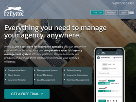 'ezlynx.com' screenshot
