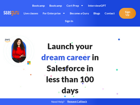 'saasguru.co' screenshot
