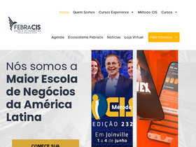 'febracis.com' screenshot