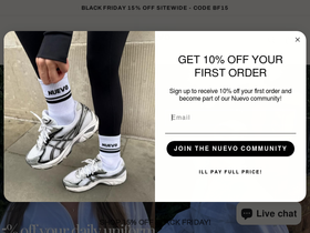 nuevoonline.uk website screenshot