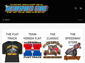 themotorsportsstore.com homepage screenshot