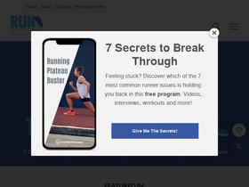 'runtothefinish.com' screenshot