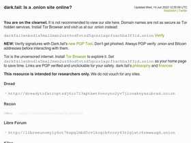 'dark.fail' screenshot