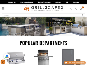 grillscapes.com homepage screenshot