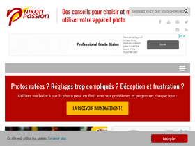 'nikonpassion.com' screenshot