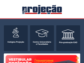 'projecao.br' screenshot