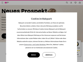 'babypark.de' screenshot