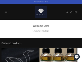 purestarbeauty.com homepage screenshot