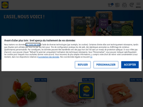 'lidl.lu' screenshot