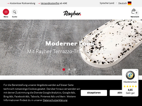 'rayher.com' screenshot