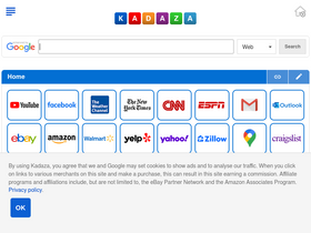 'kadaza.com' screenshot