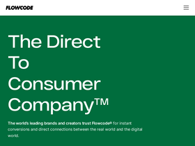 'flowcode.com' screenshot