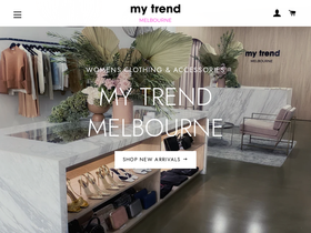 mytrendmelbourne.com homepage screenshot