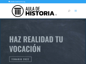 'auladehistoria.org' screenshot