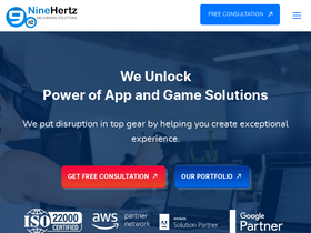 'theninehertz.com' screenshot