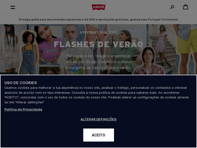 'levi.pt' screenshot