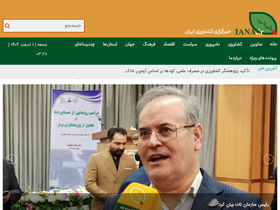 'iana.ir' screenshot
