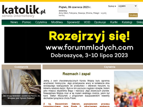 'katolik.pl' screenshot