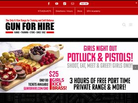 'gunforhire.com' screenshot