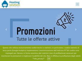 'hostingsolutions.it' screenshot