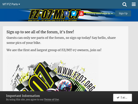 'fz07.org' screenshot