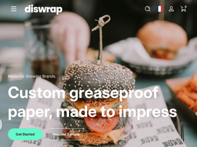 diswrap.fr homepage screenshot