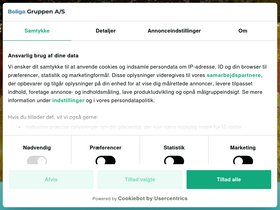 'boliga.dk' screenshot