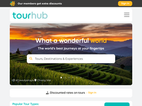 'tourhub.co' screenshot